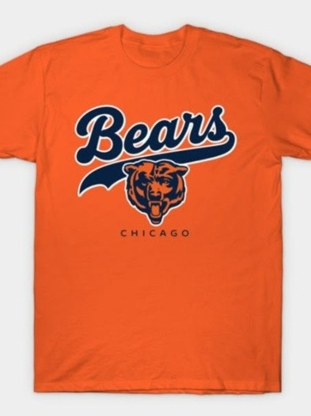 Chicago Bears Men's Tee Orange XL